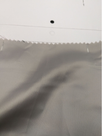 GZ-LNXN C3101 thick satin graduation gown detail view-1